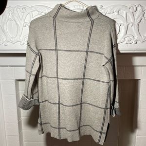 Tahari Mock Neck Sweater